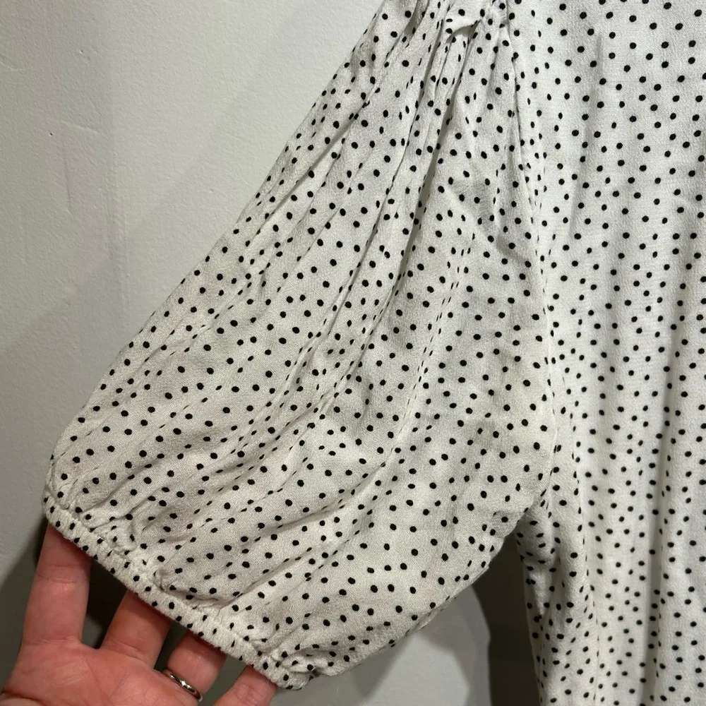 Abercrombie & Fitch Puff Sleeve Mini Dress - Picture 7 of 10